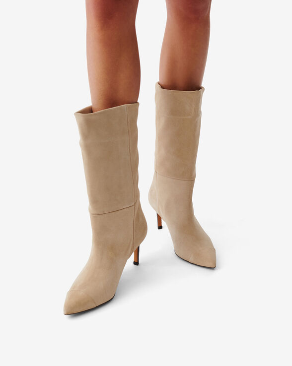 TAKARI SUEDE ANKLE BOOTS